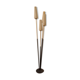 Brass vintage 1960 floor lamp