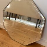 Vintage beveled mirror