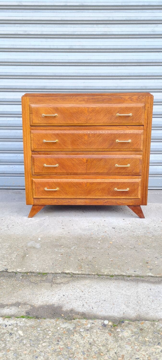 Compass feet chest of drawers 1960