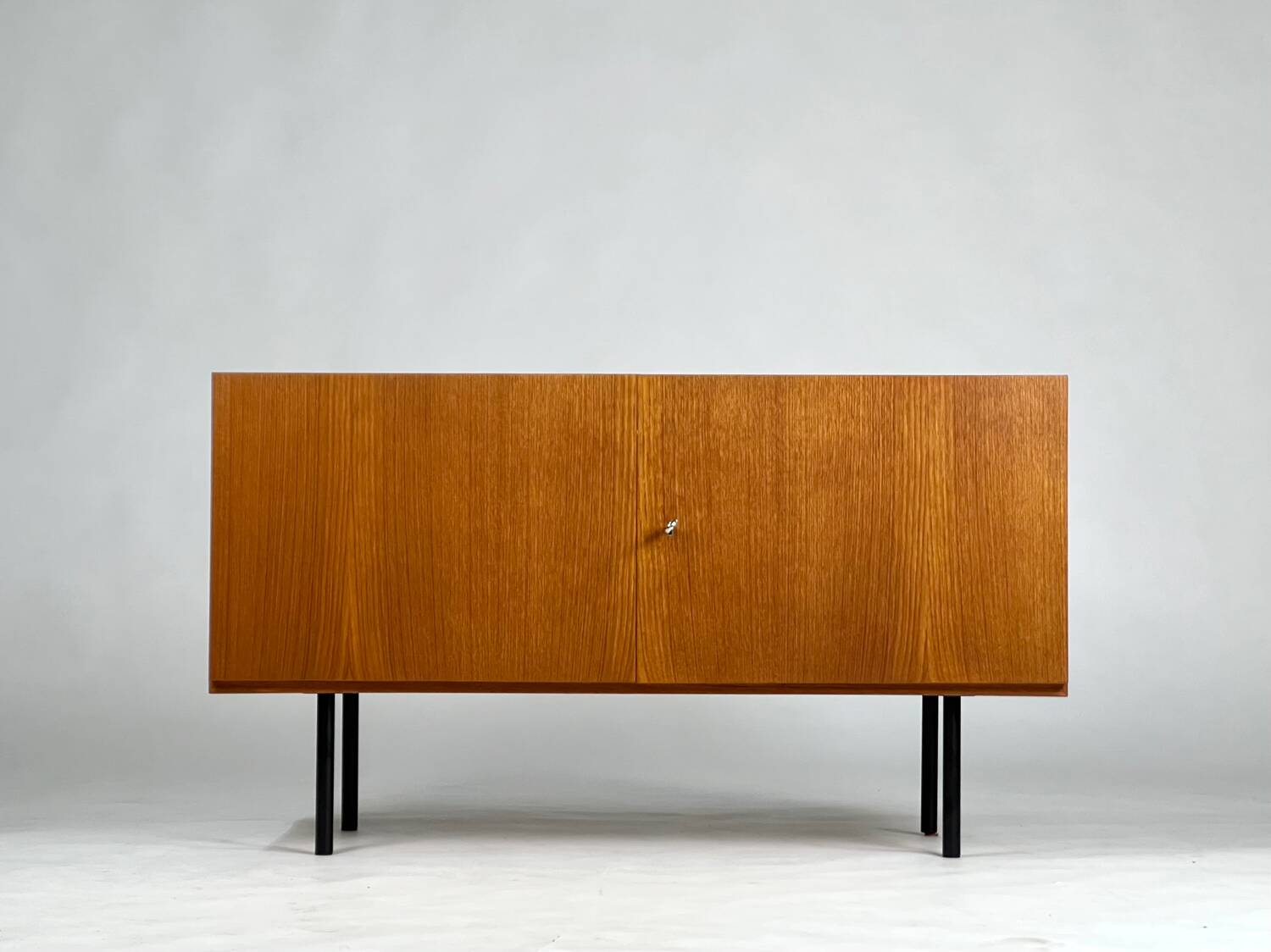 Vintage teak sideboard lowboard 60s mid-century design