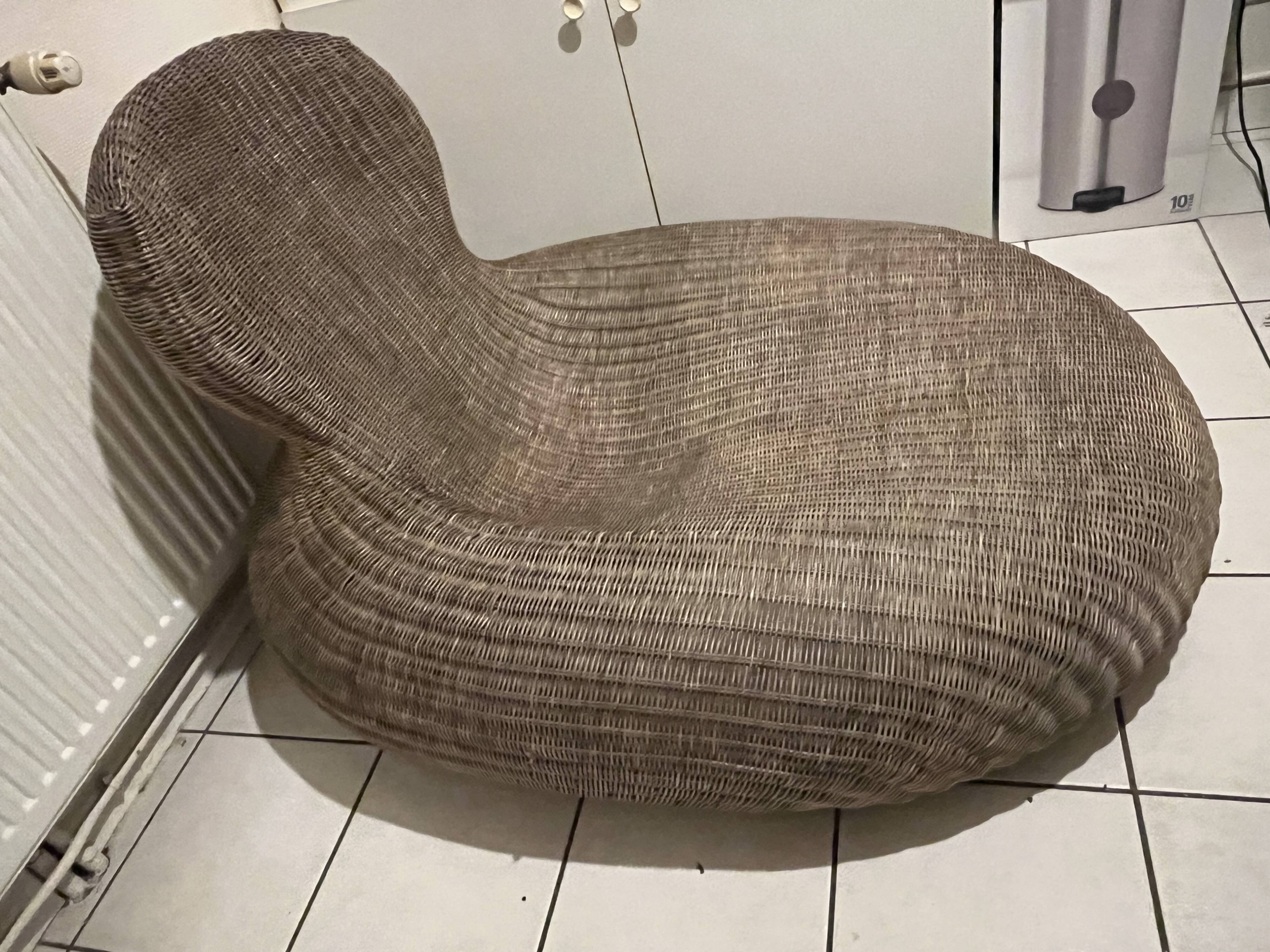 Fauteuil en rotin Storvik