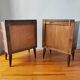 Paire de tables de chevet Italienne de 1950