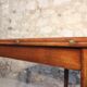Extendable dining table "flip-top"/"wallet" Scandinavian vintage teak by Nils Jonsson for TROEDS