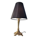 Bronze lamp rocaille style, 38x20, electricity to standard
