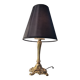 Bronze lamp rocaille style, 38x20, electricity to standard