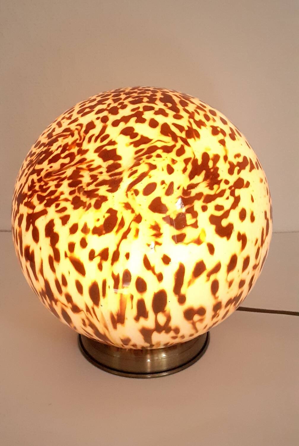 Vintage Murano Globe Lamp