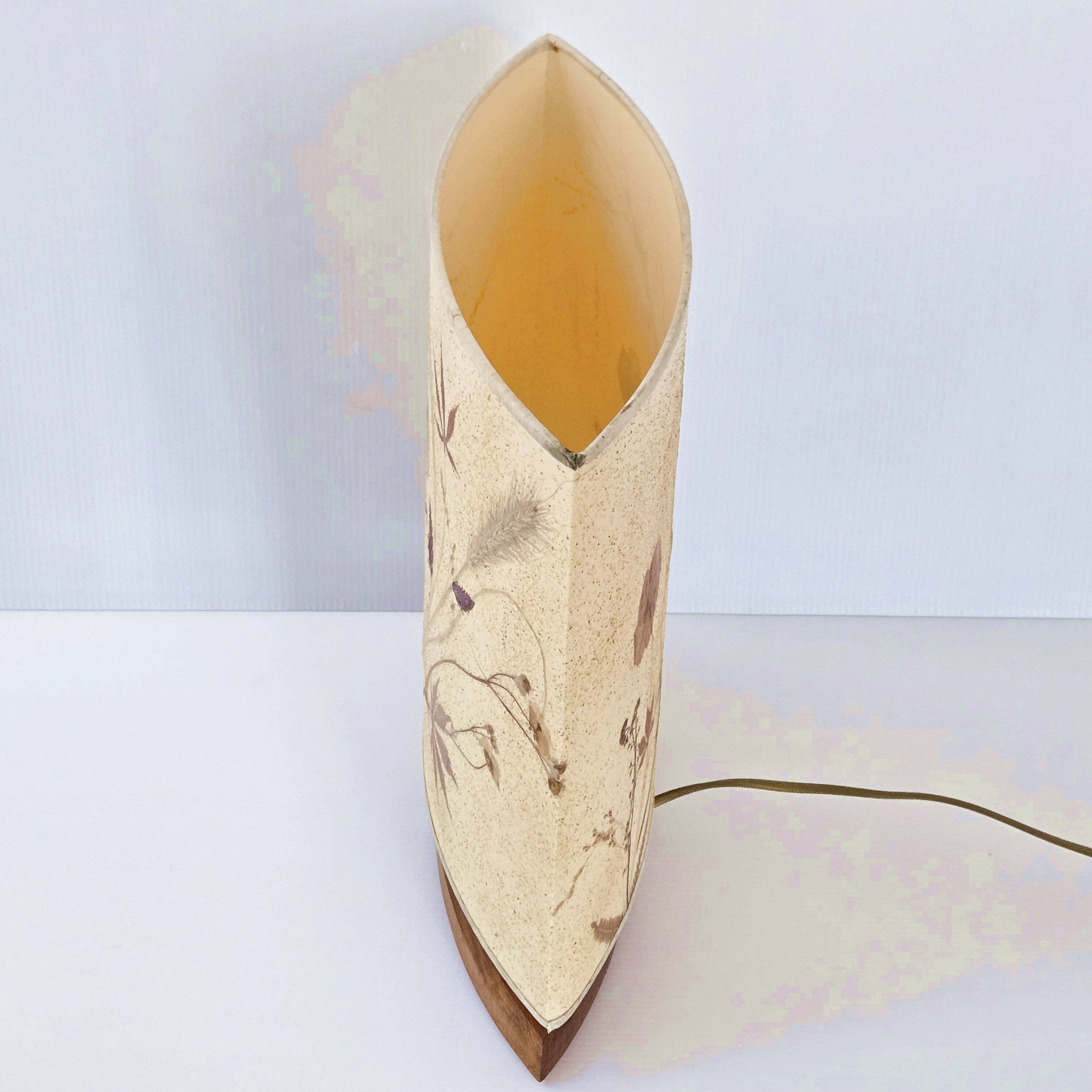 Vintage herbarium lamp 1970