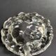 Pierre D'Avesn France molded crystal ashtray