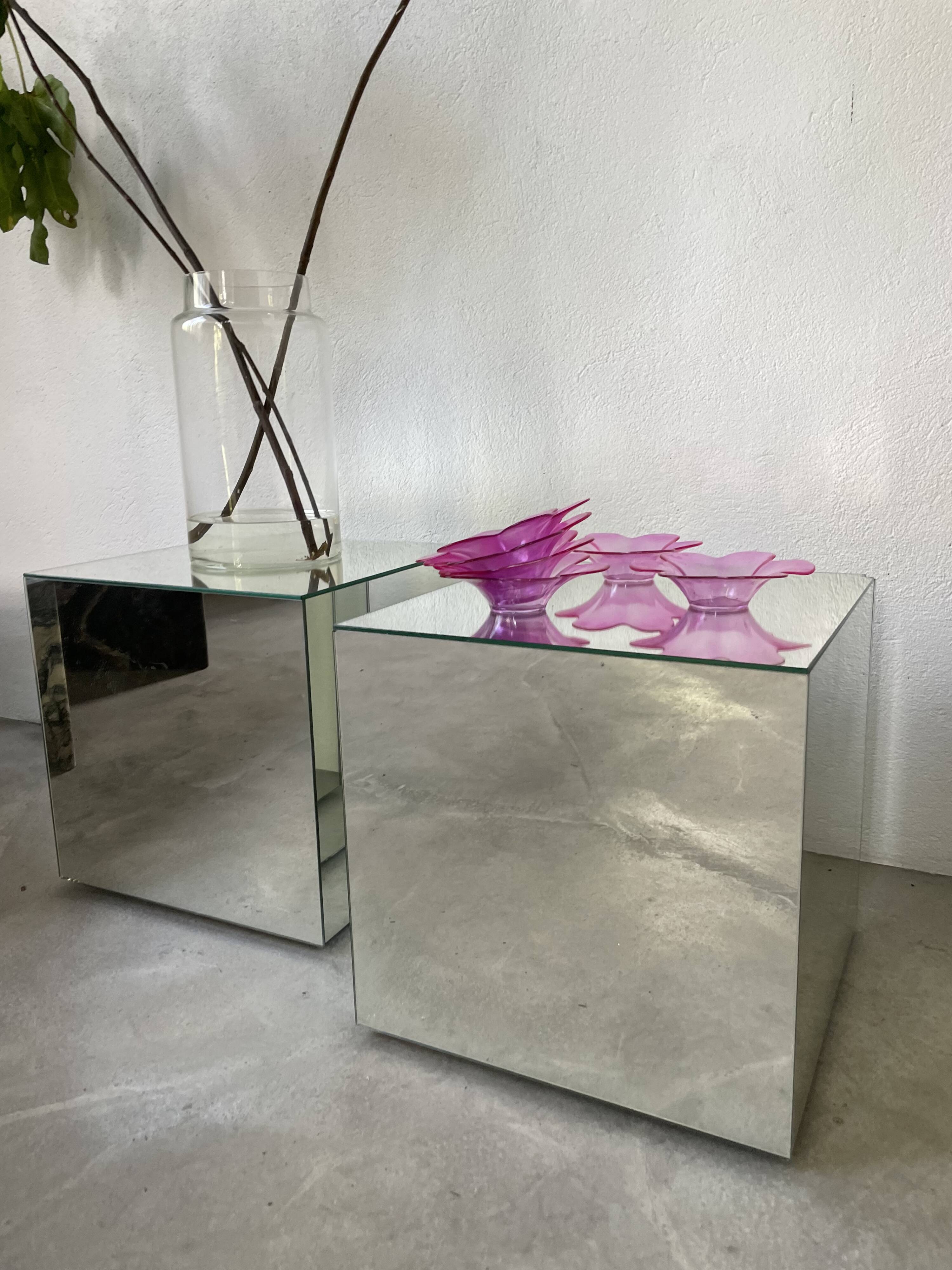 6 pop pink glass cups