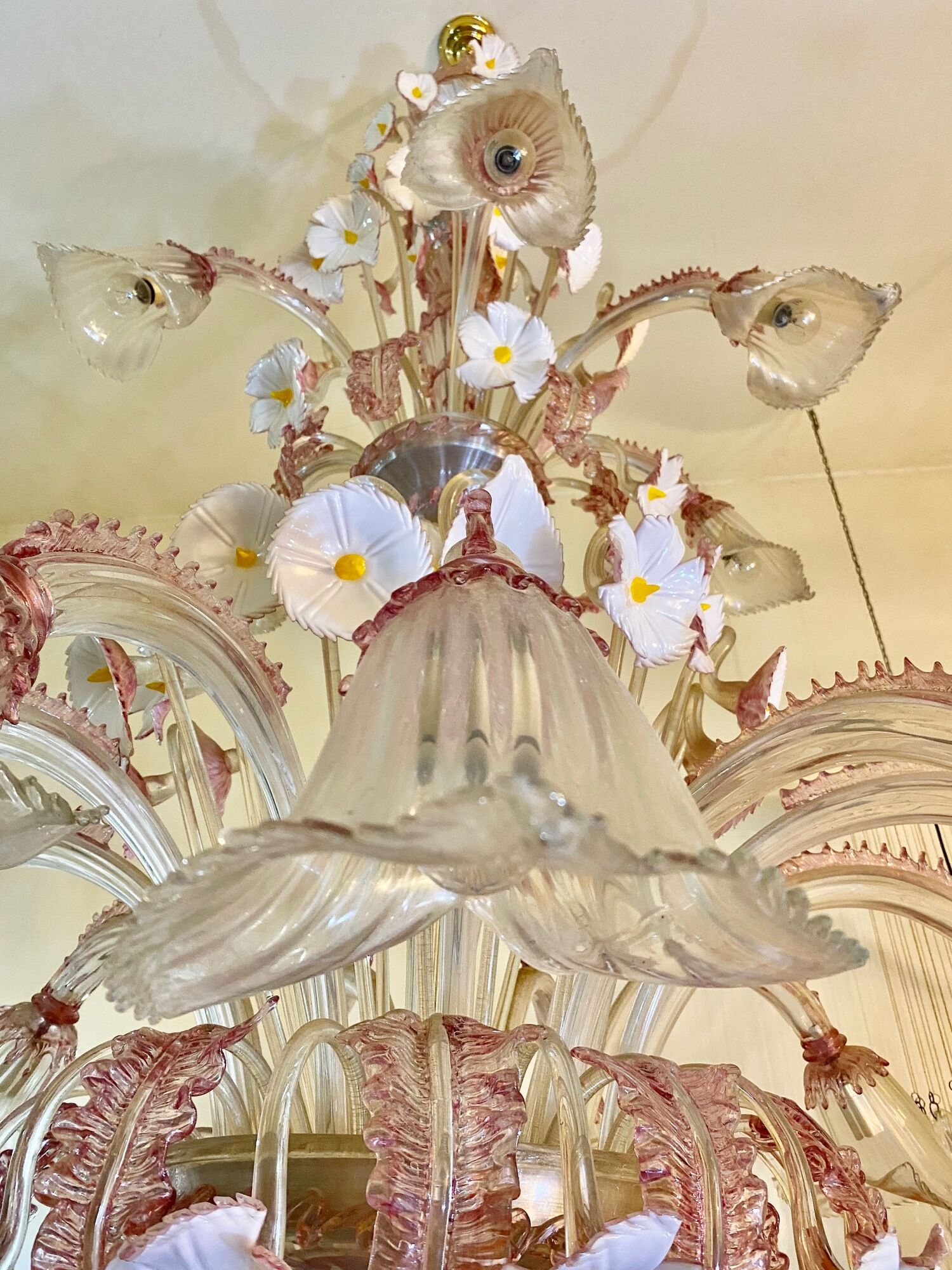 Barovier and Toso XXL Murano glass chandelier