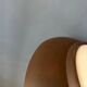 Brown and beige mid-century Dijkstra space age pendant lamp