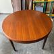Vintage teak round table