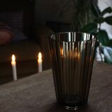 Vase en verre fumé - luminarc