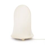 Table lamp with fabric shade, 1970s