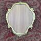 Brass mirror 29.5X35.5 cm