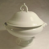 White soup pot Saint-Amand and Hamage