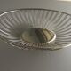 silver metal bread basket