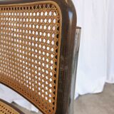 Vintage Cesca Cane Chair: 1970s Italian Mid-Century Modern Dining Office Ch