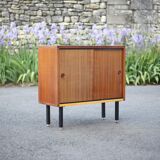 Meuble ARP Minvielle, meuble de rangement vintage, porte coulissante, décoration intérieur, 50's
