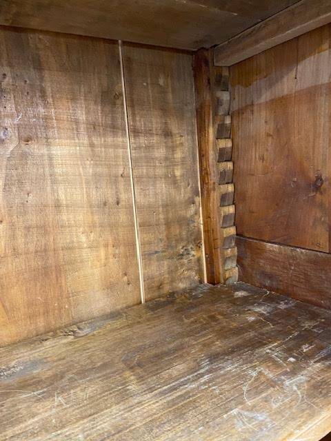 Cherry wood bookcase