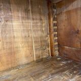 Cherry wood bookcase