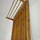 Wooden wall coat rack by Krasna Jizba