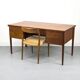 Danish Teak Desk with Drawers, 1960s