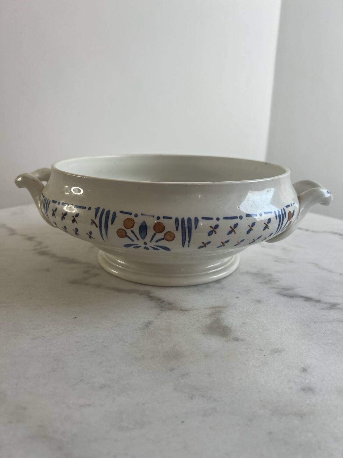 Gien soup tureen salad bowl