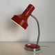 Vintage 1960s Veneta Lumi Italy desk lamp, red - 35 cm