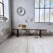 Banc de ferme chêne 1950