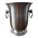 Vintage champagne bucket in 18/10 stainless steel by Jean Couzon - Champy model