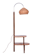 Art Deco Walnut Floor Lamp attributed to J. Halabala for Up Závody, Czech, 1930s