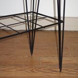 The 1950s metal planter