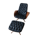 George Mulhauser Mr. Chair with Ottoman, United States 1960