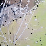 Abstract painting table