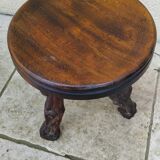 Small vintage vine foot stool