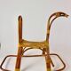 Rattan rocking horse, vintage