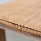 Coffee table square wood