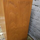 Vintage 1960s 4-drawer, 1-door cabinet