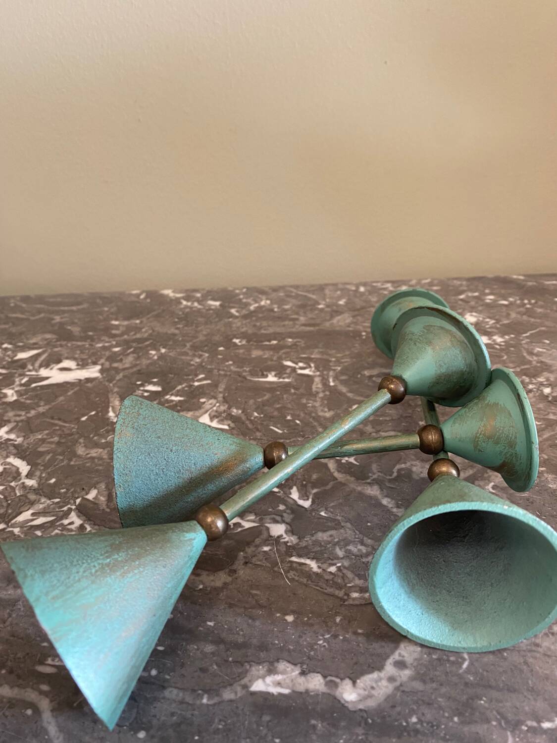 Memphis design candle holder