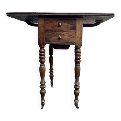 Table d'appoint, de toilette ancienne en bois