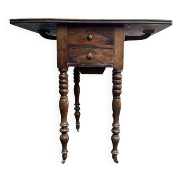 Table d'appoint, de toilette ancienne en bois