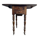 Table d'appoint, de toilette ancienne en bois