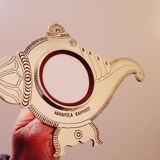 Metal Mirror Aranmula Conchu with back stand model