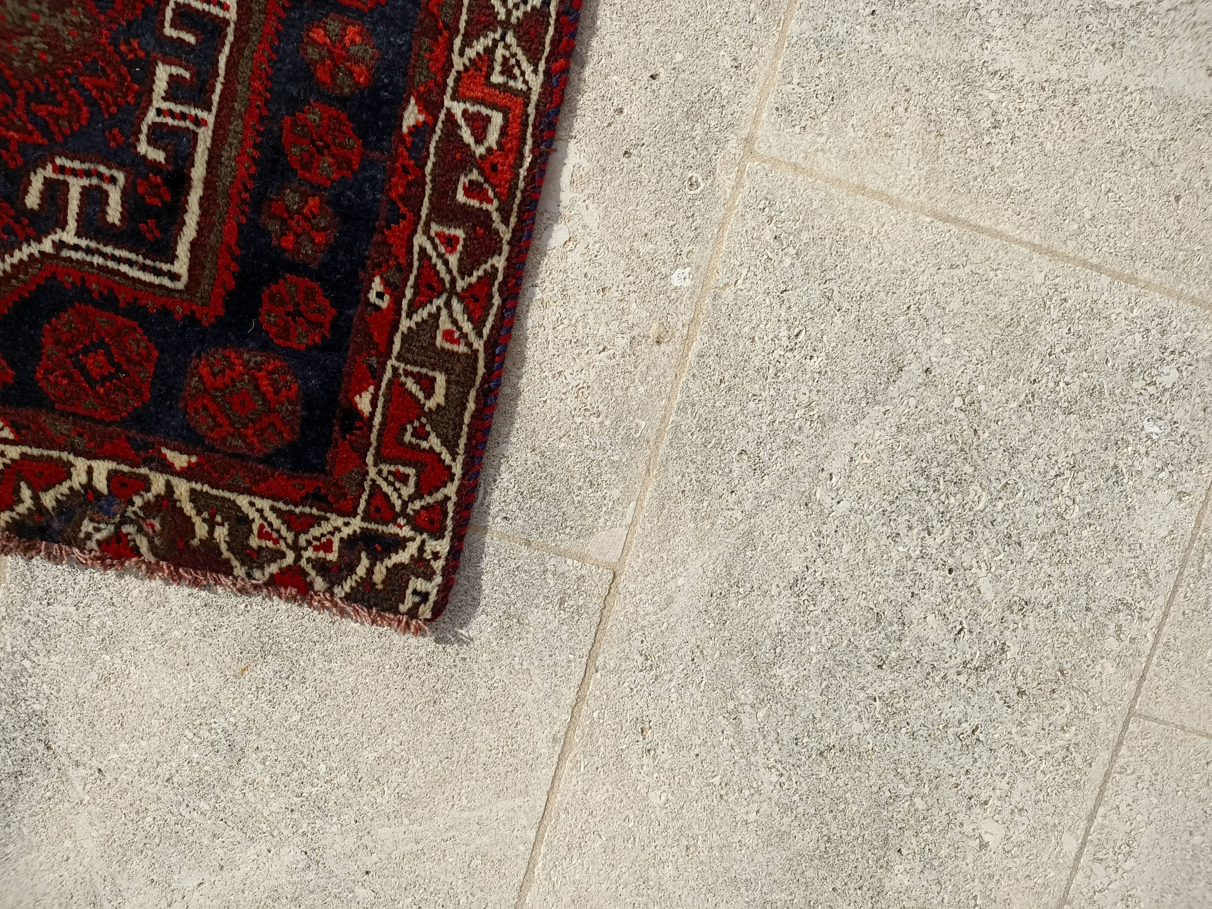 Gabbeh carpet 61x62 Shiraz