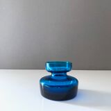 Midmodern vase petrol, vintage vase, 60's interior