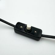 Lampe cocotte noire Veb Narva années 70