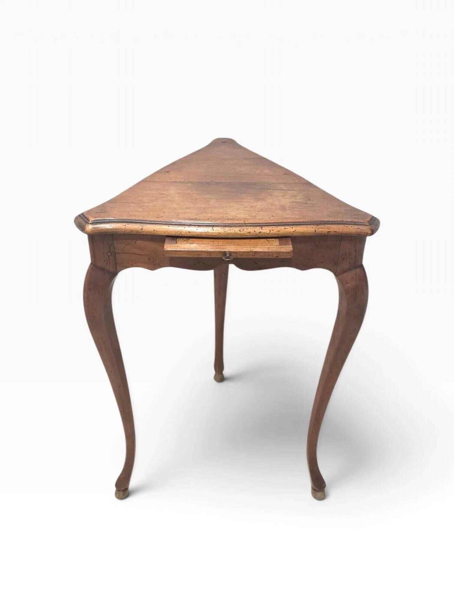 Triangular writing table – stamped André Mailfert (Orléans) – Louis XV style