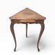 Triangular writing table – stamped André Mailfert (Orléans) – Louis XV style