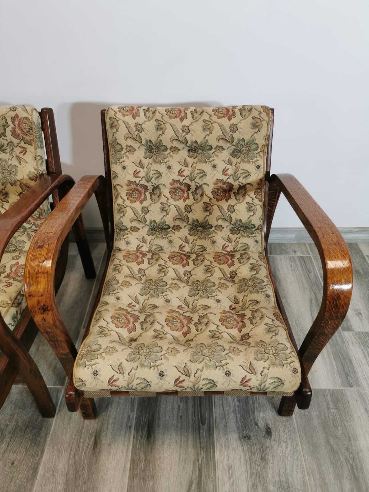 Armchairs by K. Kozelka & A. Kropacek, Set of 2, 1950